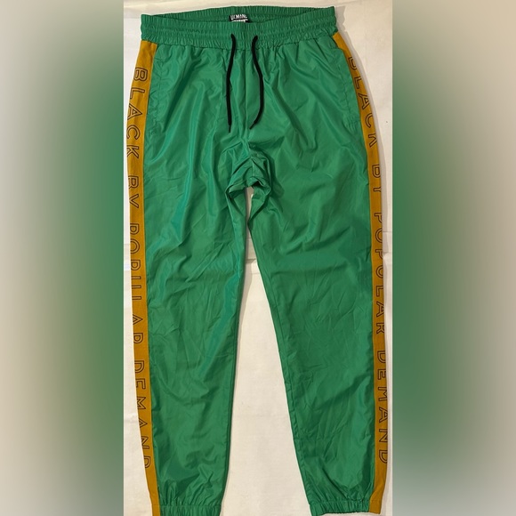 HGC Apparel Black By Popular Demand Tracksuit Pants Green Size XXL - Picture 1 of 6